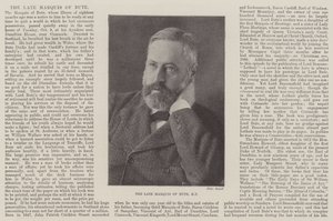 Der verstorbene Marquis von Bute, KT von English Photographer