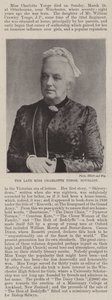 Die verstorbene Miss Charlotte Yonge, Romanautorin