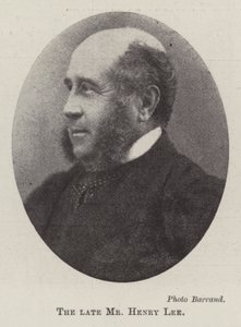 Der verstorbene Mr. Henry Lee von English Photographer