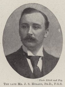 Der verstorbene Herr J. S. Hyland, PhD, FGS von English Photographer