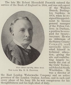 Der verstorbene Mr. R. B. Fenwick von English Photographer