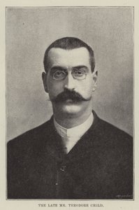 Der verstorbene Mr. Theodore Child von English Photographer