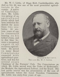 Der verstorbene Mr. W. C. Little von English Photographer