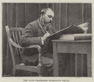 Der verstorbene Professor Robertson Smith von English Photographer