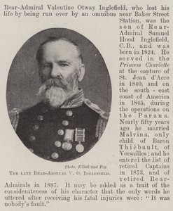 Der verstorbene Konteradmiral V O Inglefield von English Photographer