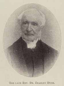 Der verstorbene Reverend Dr Bradley Dyne von English Photographer