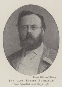 Der verstorbene Robert Buchanan, Dichter, Schriftsteller und Dramatiker von English Photographer