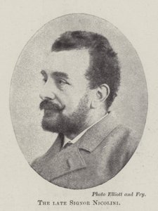 Der verstorbene Signor Nicolini von English Photographer