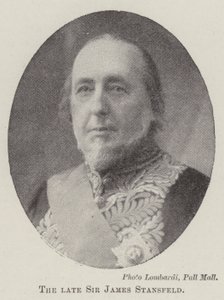Der verstorbene Sir James Stansfeld von English Photographer