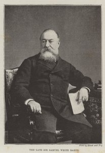 Der verstorbene Sir Samuel White Baker von English Photographer