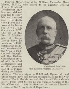 Der verstorbene Sir William Mackinnon von English Photographer