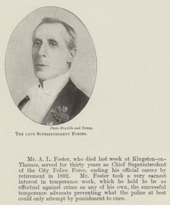 Der verstorbene Superintendent Foster von English Photographer
