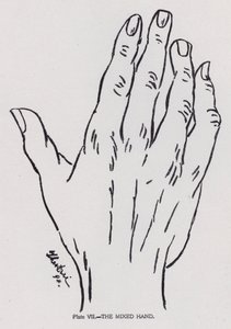 Die gemischte Hand (s/w Foto) von English Photographer