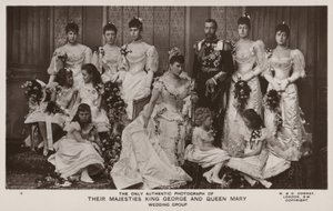 Die Hochzeit von Prinz George, Herzog von York, und Prinzessin Mary von Teck von English Photographer