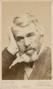 Thomas Carlyle von English Photographer