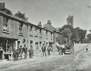 Tottenham Lane, Hornsey: Vorderansichten, 1893