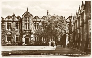Vereinigte Colleges, St. Andrews Universität, Schottland von English Photographer