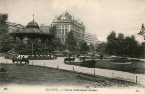 Victoria Embankment Gardens, London
