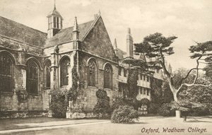 Wadham College, Oxford, Oxfordshire von English Photographer