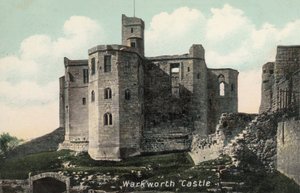 Warkworth Castle, Northumberland (Foto)