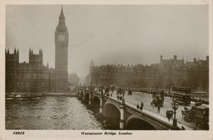 Westminster Bridge, London von English Photographer