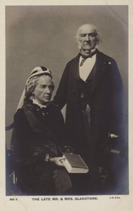 William Ewart Gladstone von English Photographer