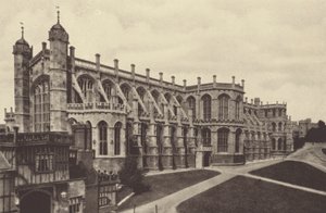 Windsor Castle, Außenansicht der St. George