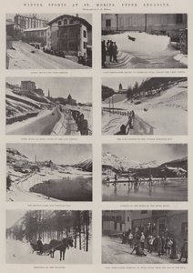 Wintersport in St. Moritz, Oberengadin