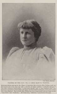 Schriftsteller des Tages, Miss Mary E. Wilkins von English Photographer