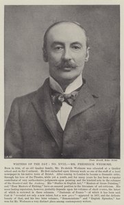 Schriftsteller des Tages, Mr. Frederick Wedmore von English Photographer