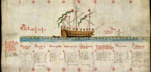 (4. Schiff auf der Rolle) 