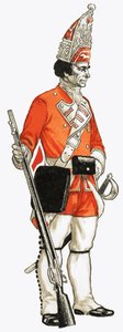 92. Fußgrenadier 1751 von English School