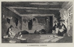 Ein Innenraum in Clerkenwell (Gravur)