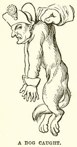 Ein gefangener Hund von English School