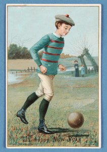 Ein glückliches neues Jahr, ca. 1890er