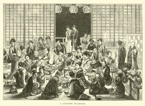 Ein japanisches Teehaus von English School
