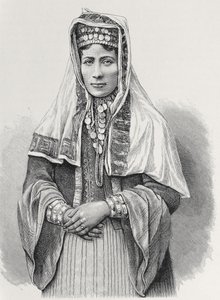 Eine kurdische Frau, aus 