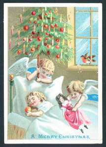 Fröhliche Weihnachten - Grußkarte von English School