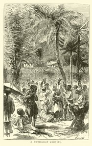 Ein Methodisten-Treffen von English School