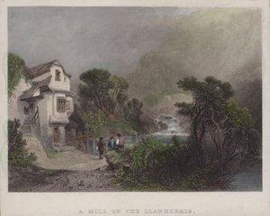 Eine Mühle in Llanberris