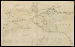 Plan der schiffbaren Kanäle, die derzeit im Inland des Königreichs gebaut werden, um eine Verbindung zu den Häfen von London, Bristol, Liverpool und Hull sowie zu den angrenzenden Städten und Flüssen zu eröffnen. Von James Brindley Ingenieur. Gezeichnet vo