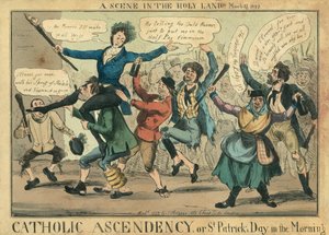 Eine Szene im Heiligen Land, 17. März 1829 von English School