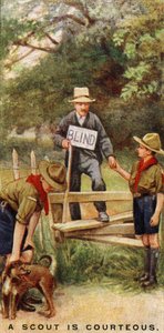 Ein Pfadfinder ist höflich, 1929