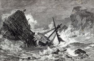 Ein Septembersturm, 1588, aus 