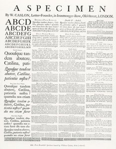 Ein Exemplar von W. Caslon