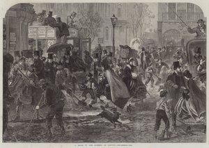 Tauwetter auf den Straßen von London von English School