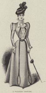 Ein Spazierkostüm von English School