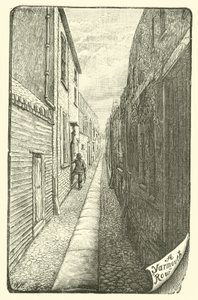 Eine Gasse in Yarmouth von English School