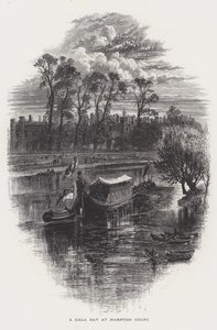 Ein Festtag in Hampton Court, Richmond upon Thames von English School