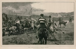 Ein Polospiel: Eine heiße Ecke
